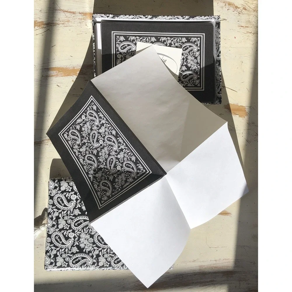 Vintage Harrods Waverly notelets envelopes stationary paper set